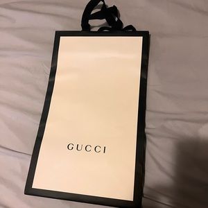 White Gucci bag
